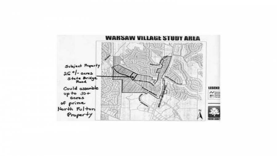 Exterior Front. Warsaw Village concept - prime location in the city of Johns Creek, GA