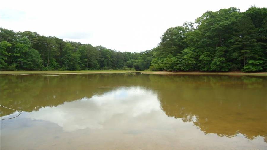 Lake view towards the lot