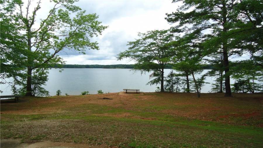 View of picnic sites