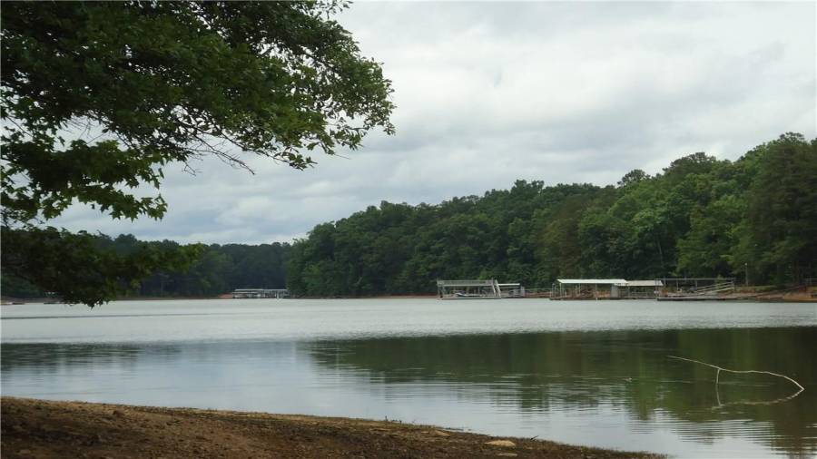 Boat dock view - opposite side of lake