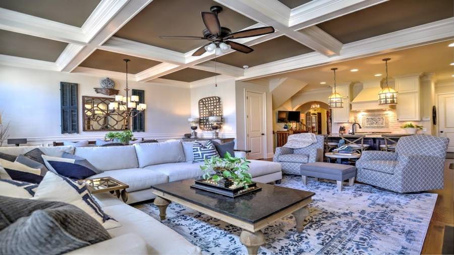 Example of furnished living room