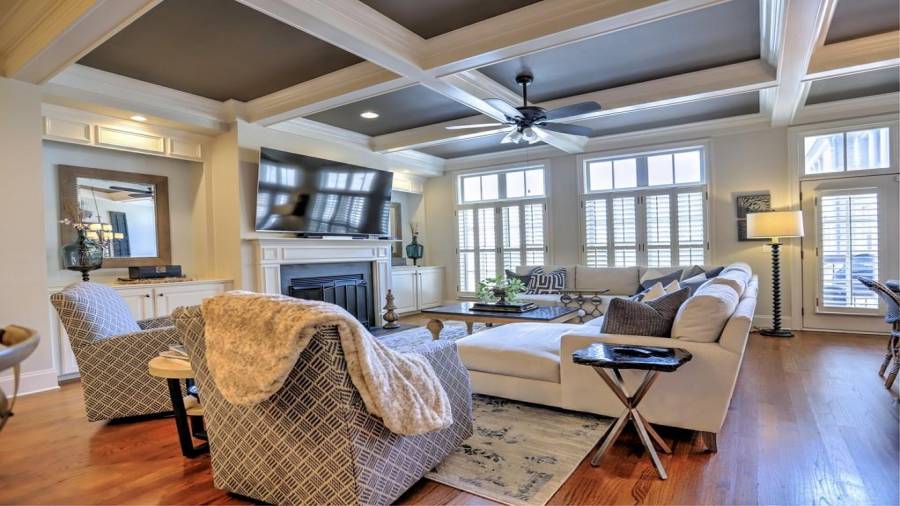 Example of furnished living room