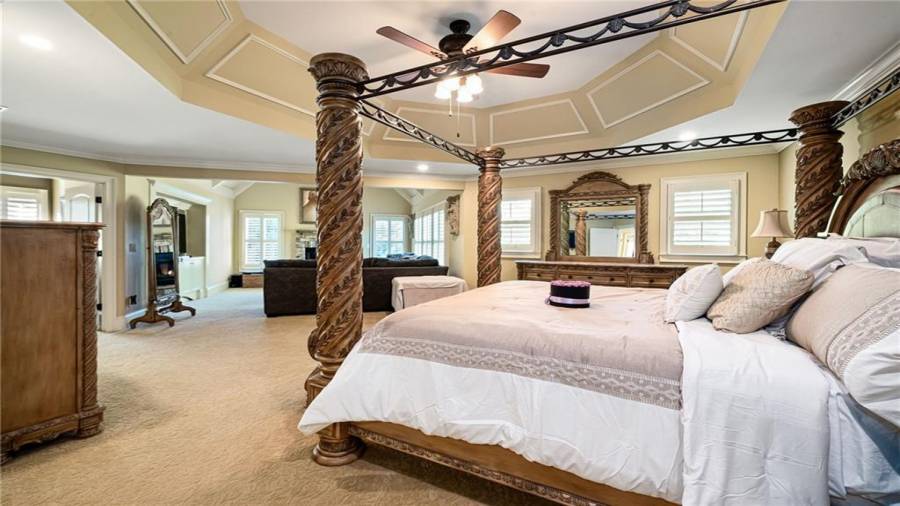 One of the things that sets this home apart is this Master Suite!