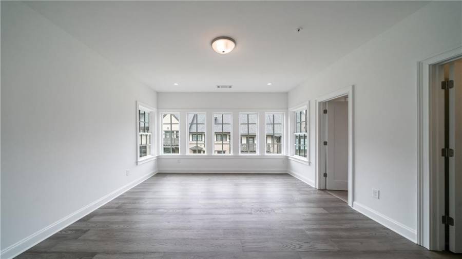 So much space in this room