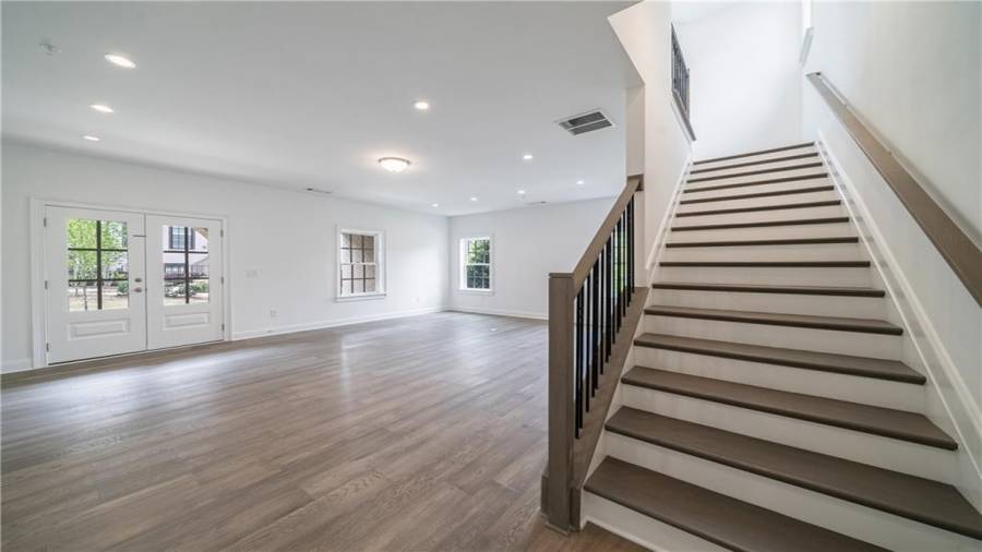 Bonus area on terrace level