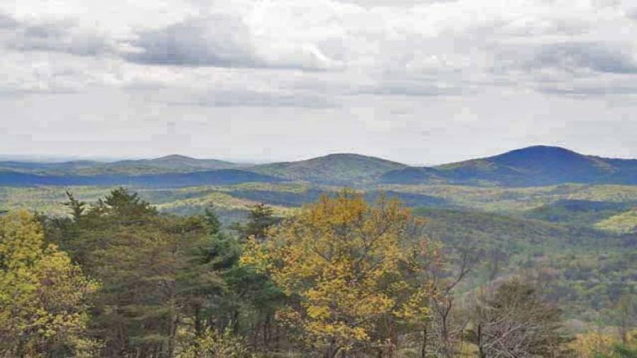 Over towards the Burnt Mountain Range