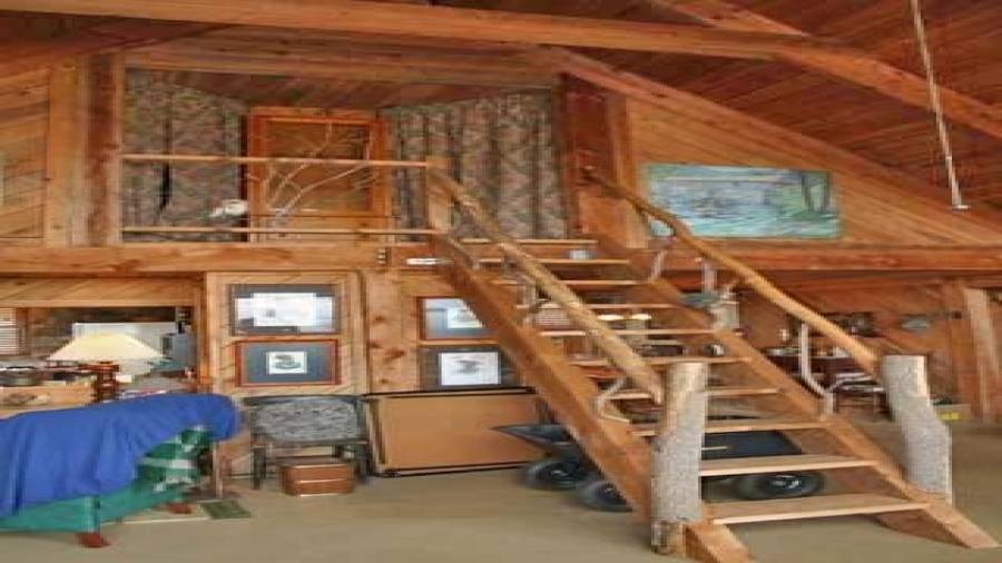 Staircase to the loft