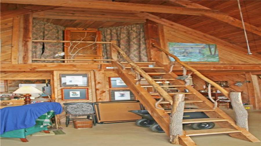 Staircase to the loft