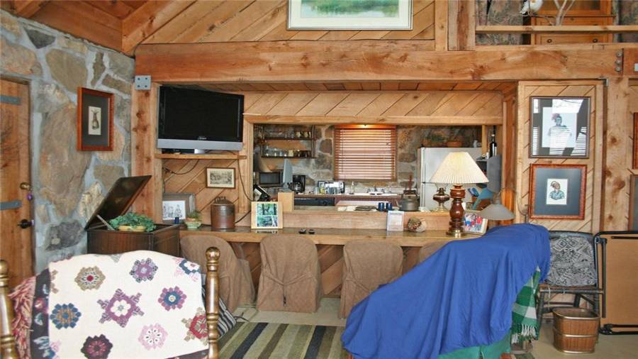 Looking through to the kitchen