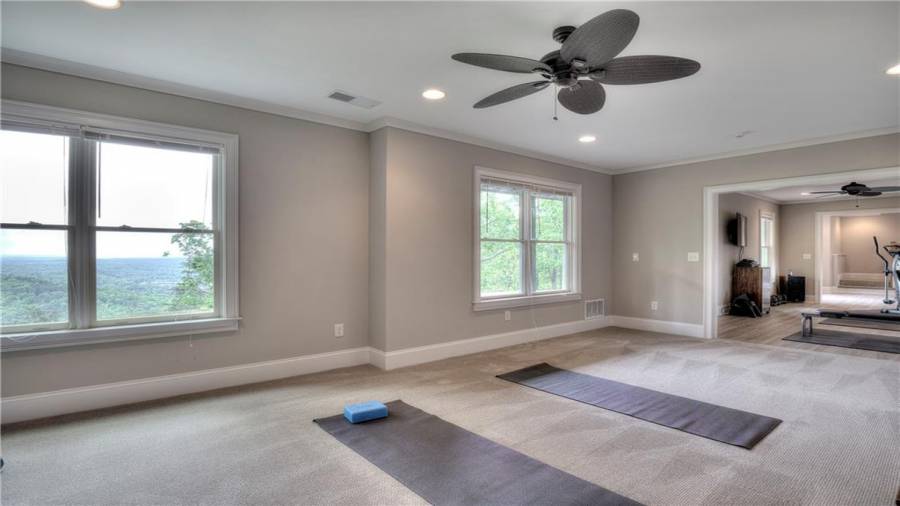 Ommmmm....that view is mesmerizing. What a setting for your favorite poses.