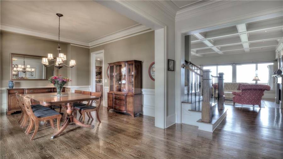 Step into this beautiful entry and into a miles-and-miles view of rolling hills and trees.