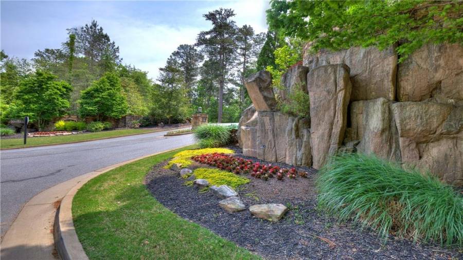 Waterside Estate entrance from Red Top Mountain Rd.