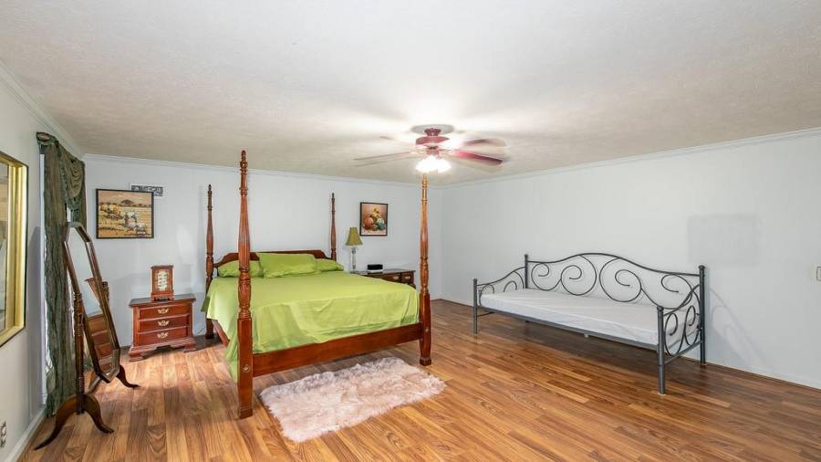 Guest bedroom with private bath