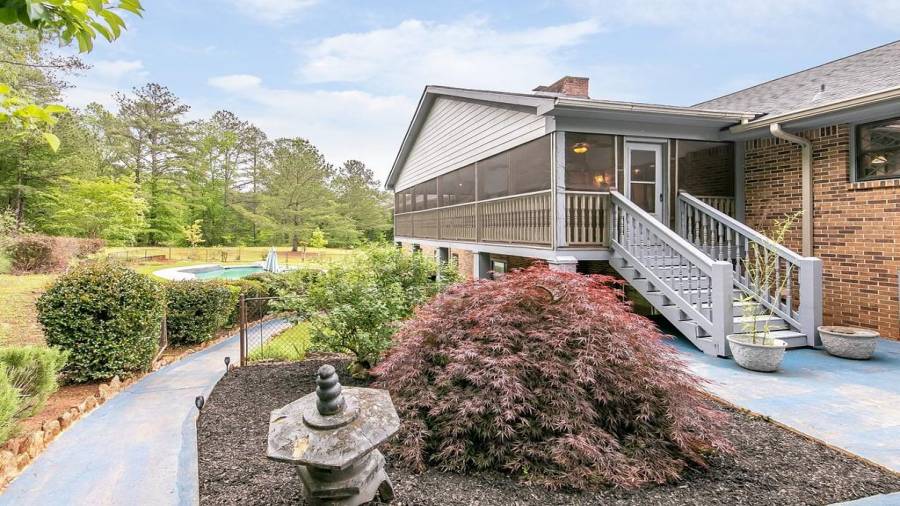 Beautiful landscaping