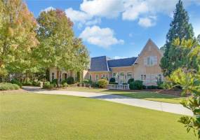 A circular drive welcomes you to this grand estate.