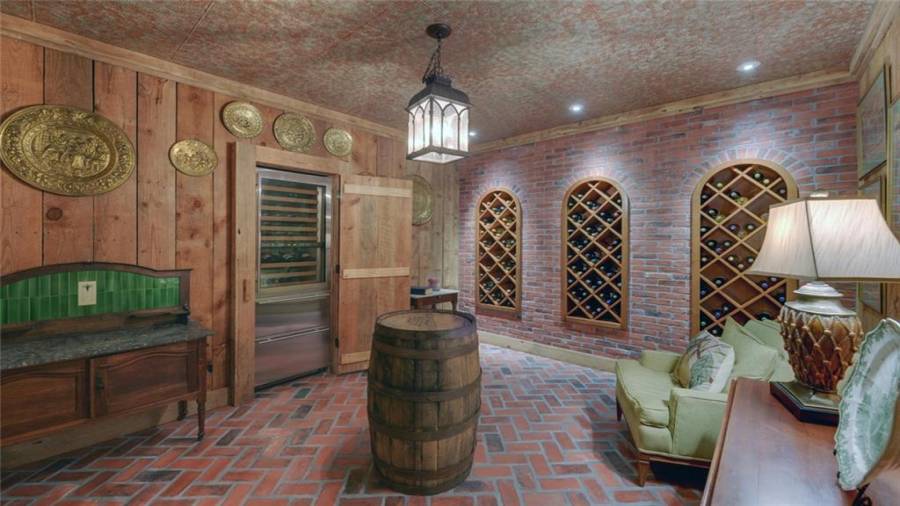 Additional view of the wine tasting room.