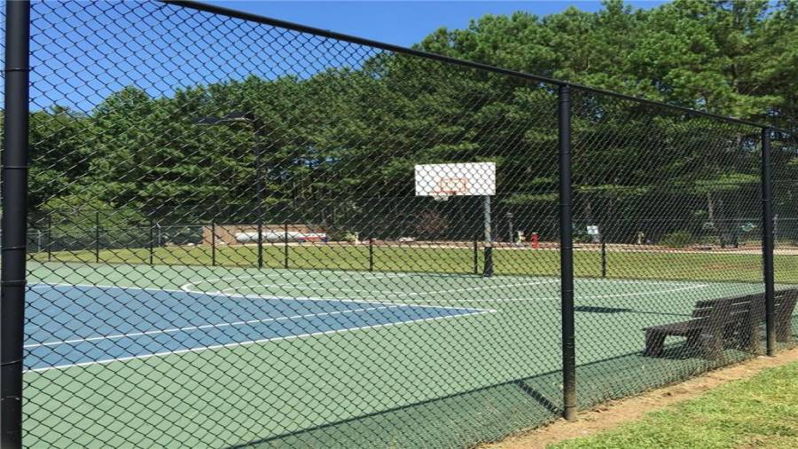 Combination basketball /tennis courts!!!