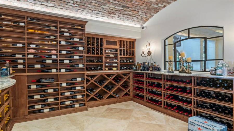 1000+ bottle wine room.
