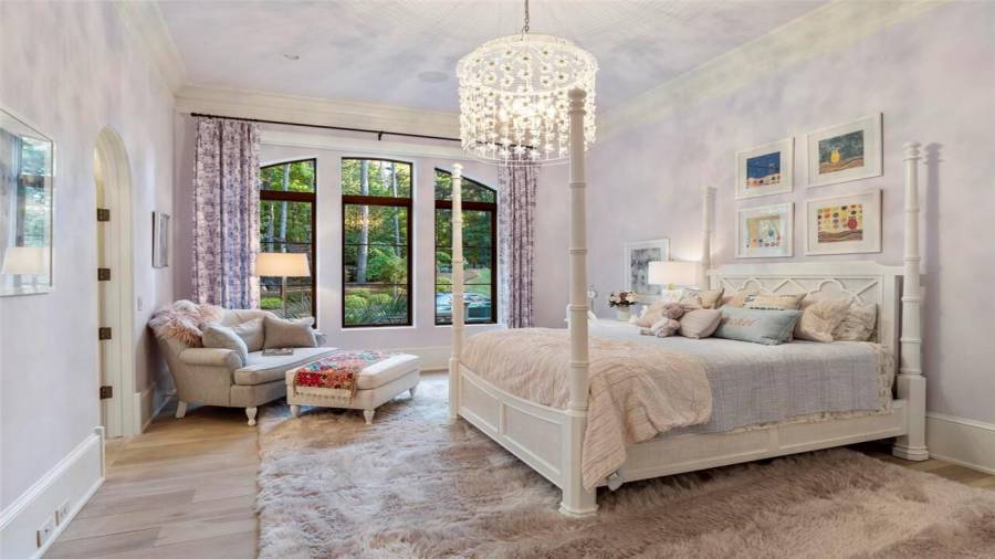 Bedroom suite on the main level.