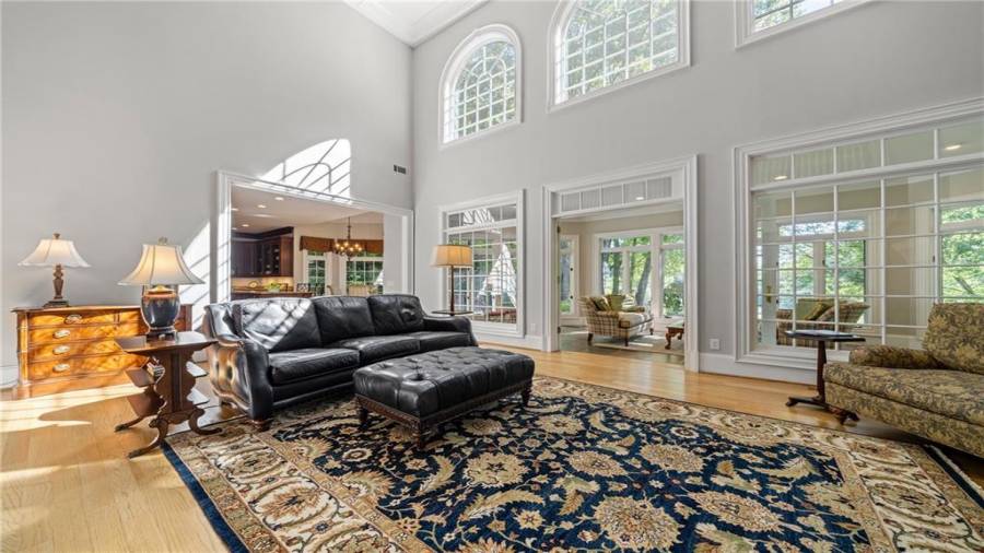 Another viewpoint illustrating the open floor plan.