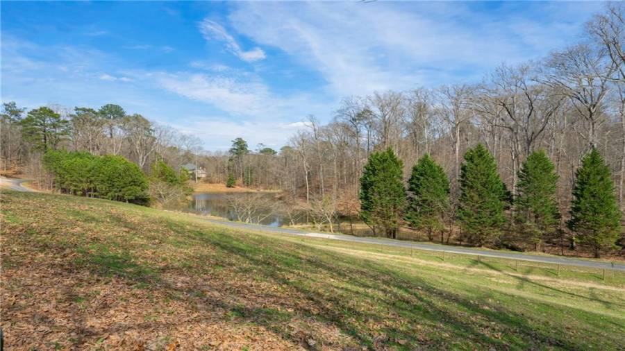 Imagine this view from your family/great room, kitchen and owners suite.