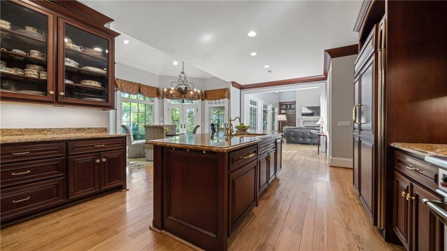 Another view - looking straight ahead into the family/great room.