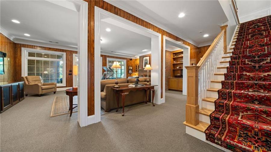 We are now entering the terrace level......