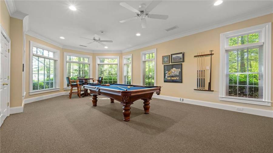 Terrific room and very generous in size.  Storage closet on the left side.