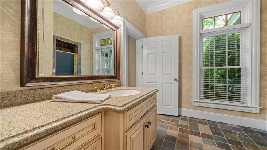 Terrace level full bath.