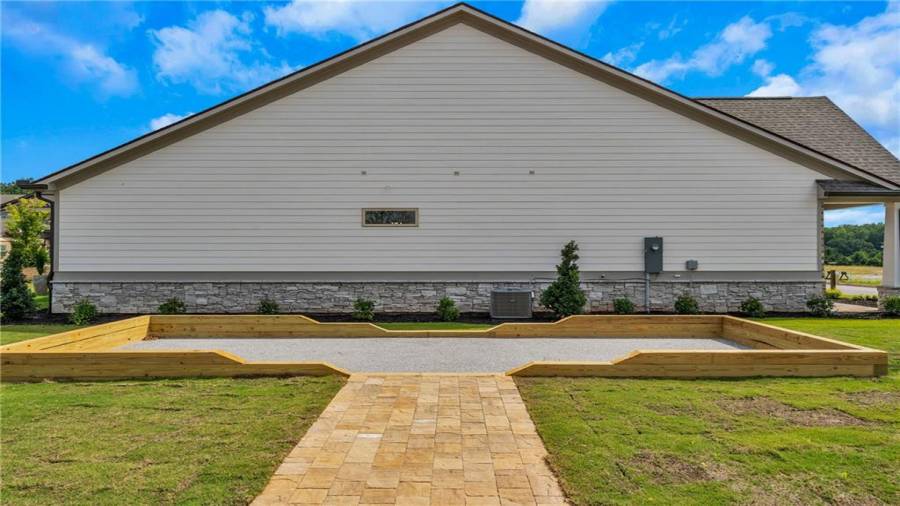 Coming Soon our very own Boccie Ball Court......