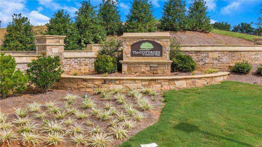 The Cottages at Celebration Village will be Gated.  we are a 52 Acre Campus of various stages of Living!