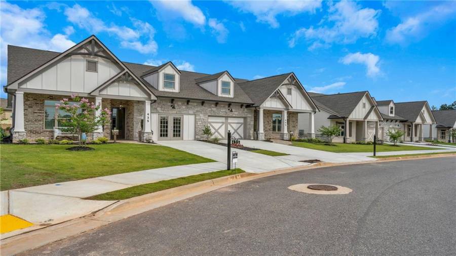 Cottages 1-6 Front Elevations