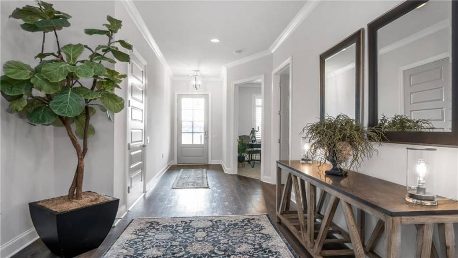 Enjoy Spacious Hallways and Doors Throughout our Age in Place Cottage Plans