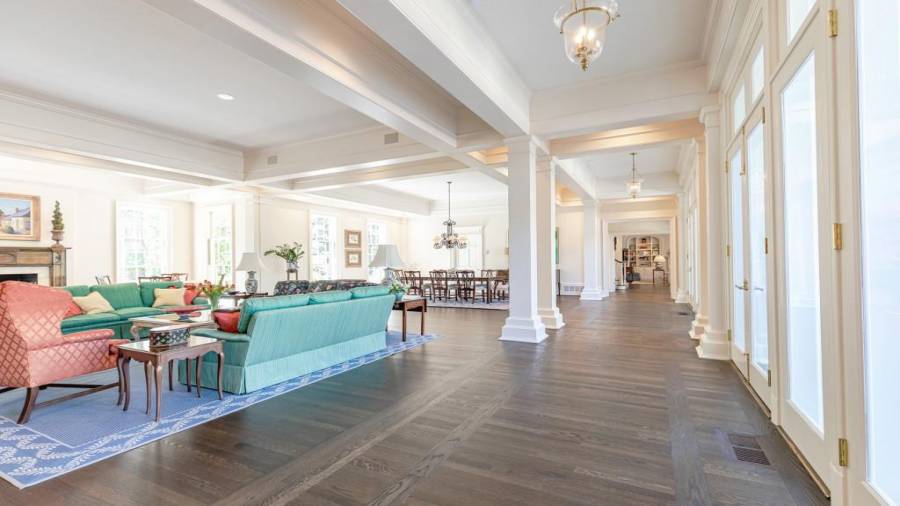 Living Room Open to Dining Room