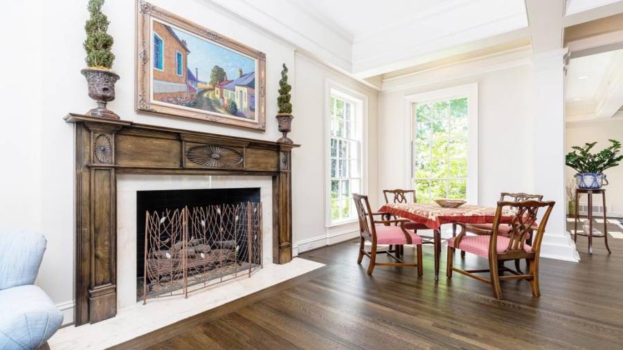 Living Room Open to Dining Room