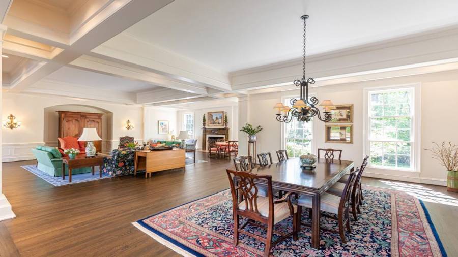 Living Room Open to Dining Room