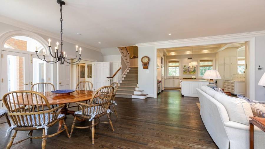 Family Room Open to Kitchen and Breakfast Room