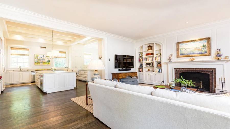 Family Room Open to Kitchen and Breakfast Room