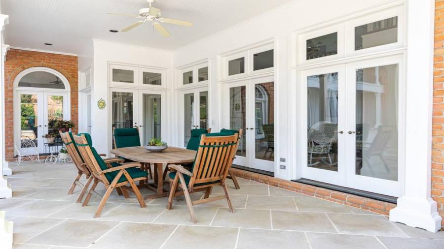 Patio Off Pool House