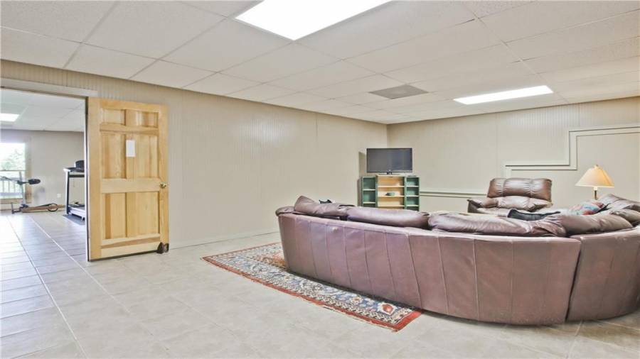 This room is perfect for a media room.