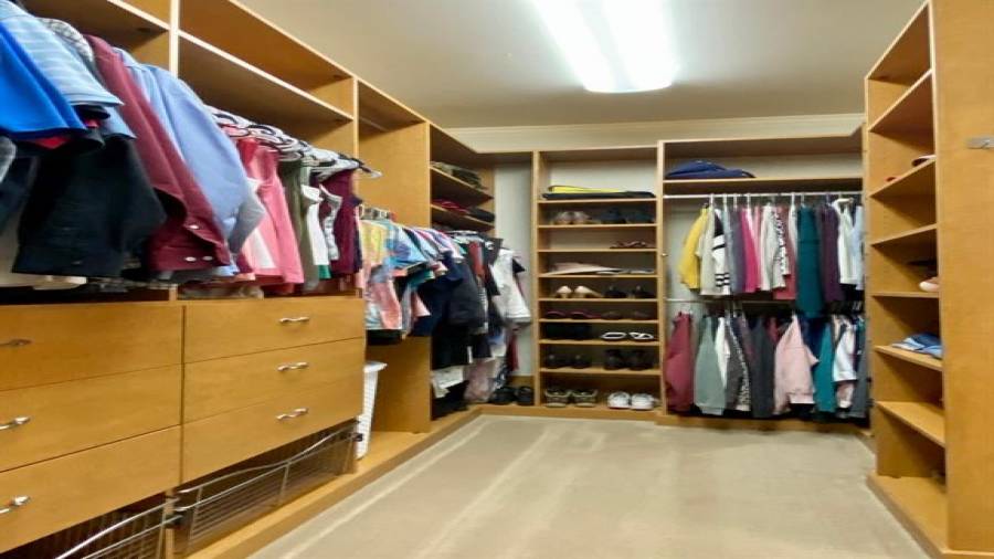 This Custom Closet Design should satisfy everyone