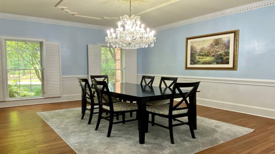 Looking back to the front of the home in the Dining Room
