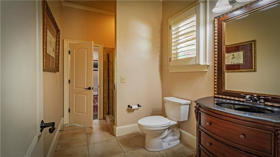 Full Bath on main level