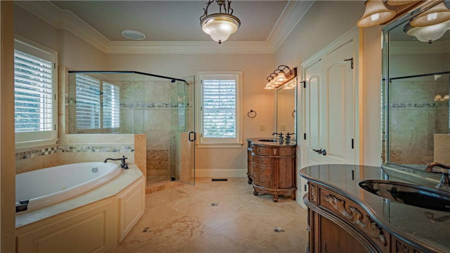 Master bathroom