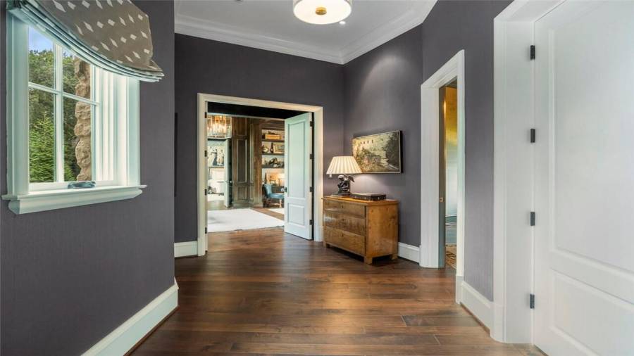 Hallway leads to the private owner suite.