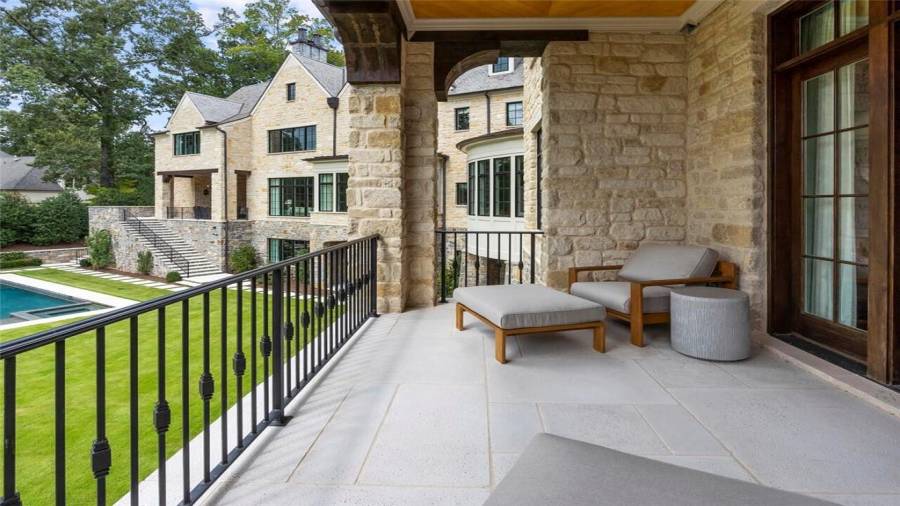 Enjoy your morning coffee with spectacular property views.