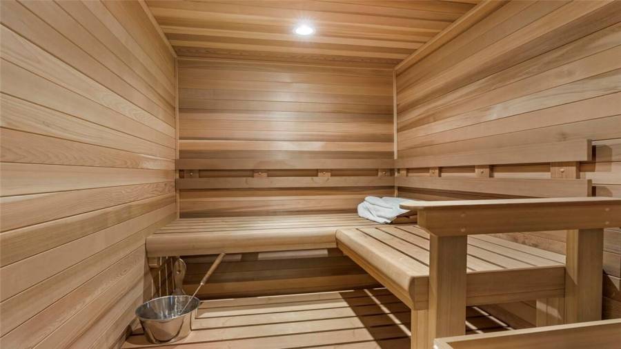 Sauna.