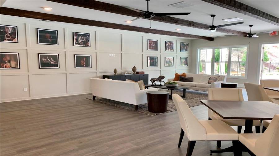 Equestrian Inspired Clubhouse. Stunningly Designed and Ready for Homeowner Gatherings and Events.