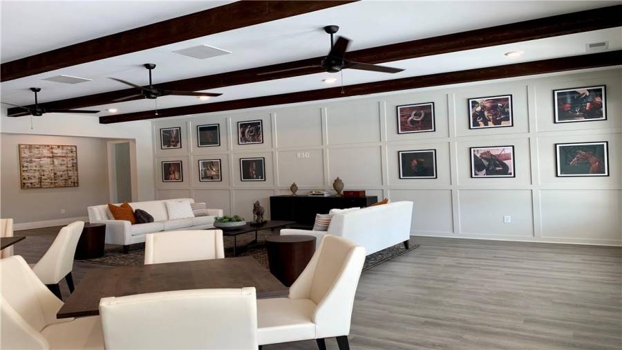 Equestrian Inspired Clubhouse. Stunningly Designed and Ready for Homeowner Gatherings and Events.