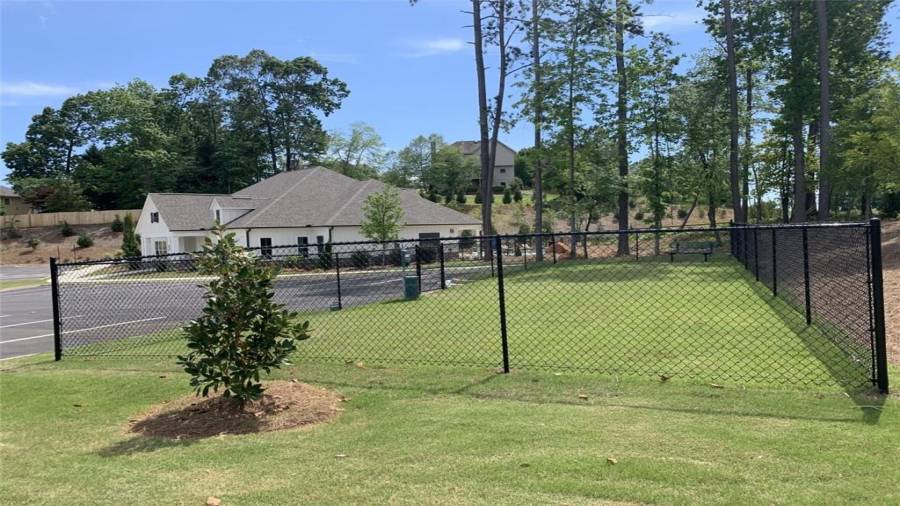 A special treat for the fur babies of Courtyards at Camden.  A place to meet neighbors and let the dogs exercise.